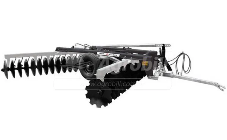 Grade Niveladora Controle Remoto Nvcr 52 X 22 X 3,5 X 200 Mm Baldan Nova