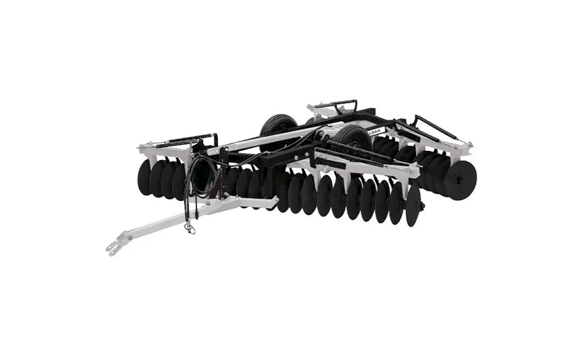 Grade Niveladora Controle Remoto Articulada Nvap 44 X 22 X 175 X 4,50 Mm Com Discos Recortados - Bal