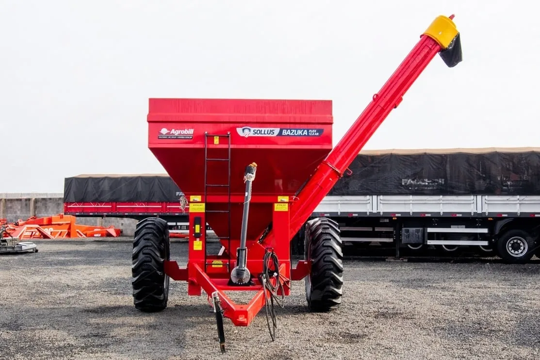 Carreta Graneleira Multiuso Flex 12.0 Ar Bazuka Sem Pneus - Sollus