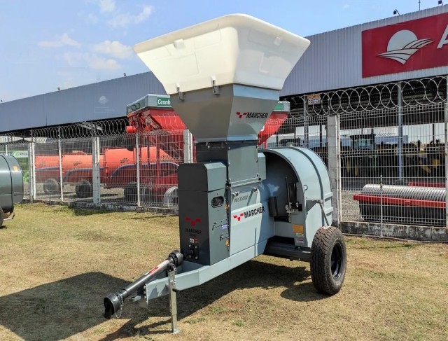 Embutidora De Graos Umidos Ingrain 60 20 Ton/H Com 6 Pes Marcher