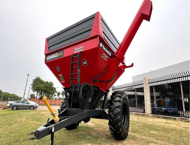 CARRETA GRANELEIRA GRANNUS 10000 SEM PNEUS - TECMESTEEL