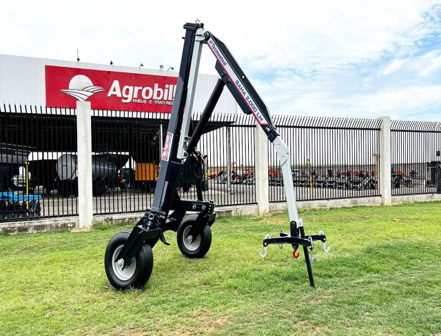 Guincho Agricola Big Bag 2000 Kg Lanca Manual Gaha-Lm 2T Com Regulagem De Bitola - Tecmesteel