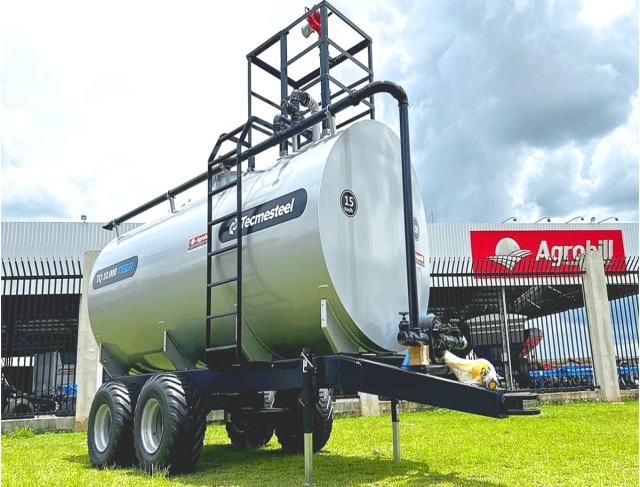 Carreta Tanque De Agua Tiger 10000 Litros Combate A Incendio Com Pneus 400/60X15.5 - Tecmesteel